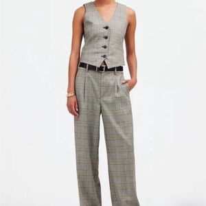 Madewell Slouch Straight Trousers, size 14